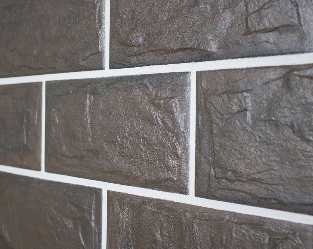 Фасадная и цокольная плитка под камень  Anes 418 chocolate, 300*150*8,7 мм