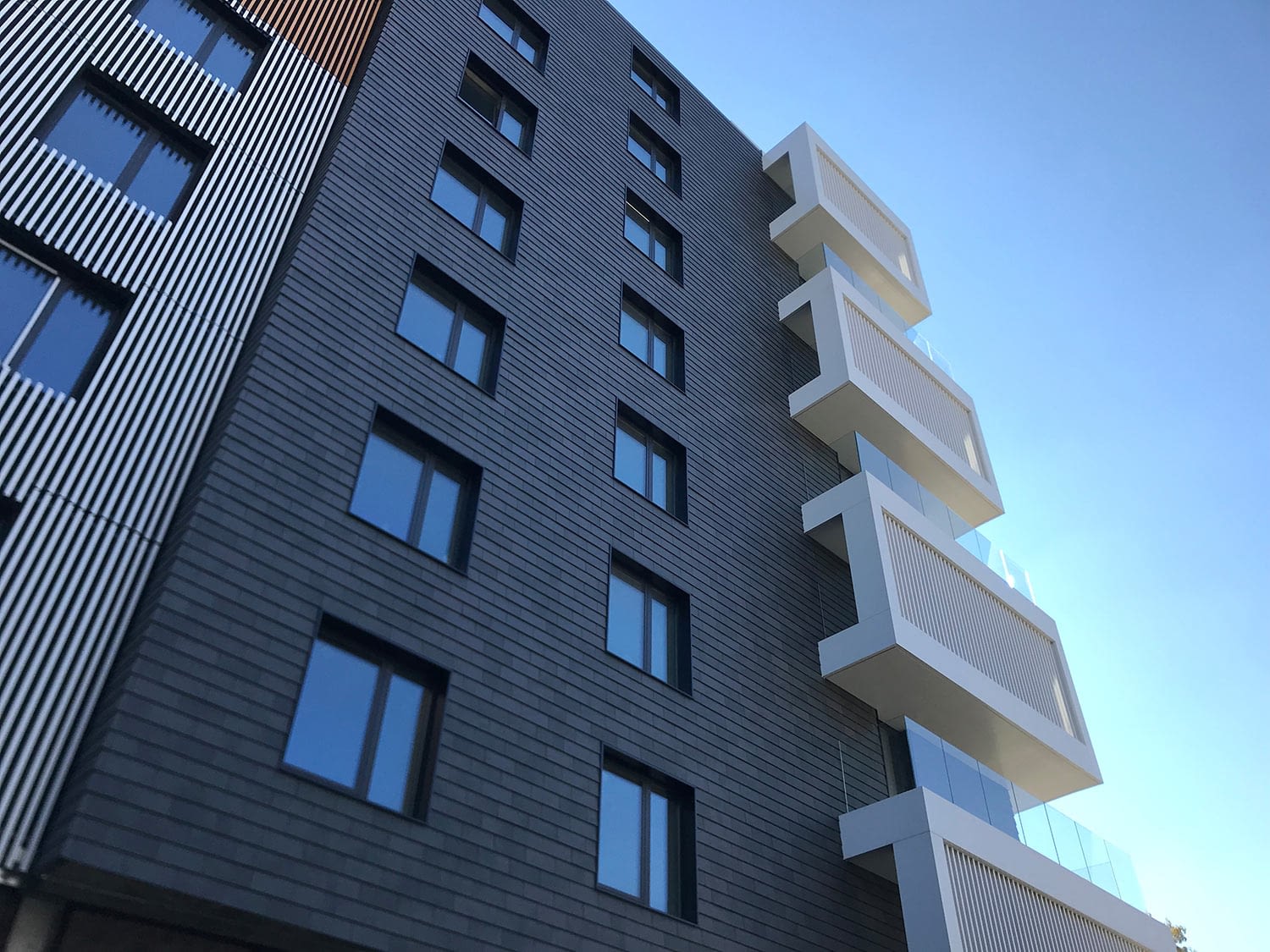 Tempio Rustikotta ANTHRACITE 200x400x14мм Дранка керамическая плитка для навесного вент Фасада и Кровли