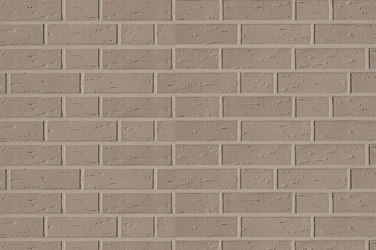 Фасадная Термопанель из пенополистирола ППС 60 мм с клинкерной плиткой Genarbt Grau Rustik 240*71*10 мм