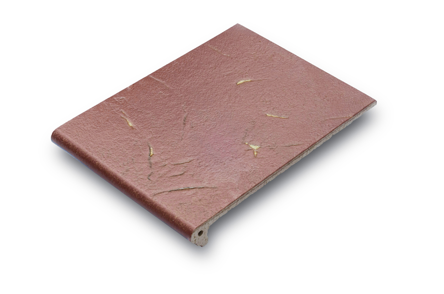 Клинкерная ступень Флорентинер противоскользящая плитка ABC Antik Weinrot 335*240*10 мм