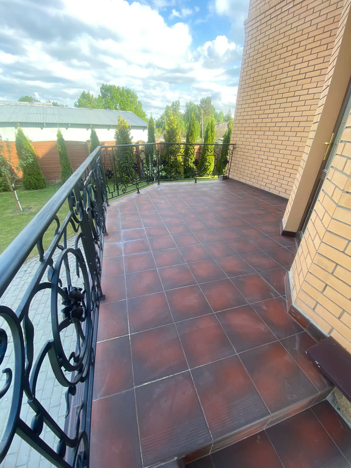 Cloud Brown Duro клинкерная ступень с насечками противоскользящая 300x300x11 мм