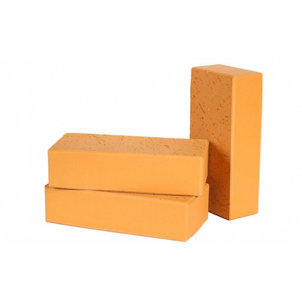 14.320161 (12.321100) Lode DZINTRA гладкий, 250*120*65 мм, Печной Полнотелый Кирпич керамический желтый