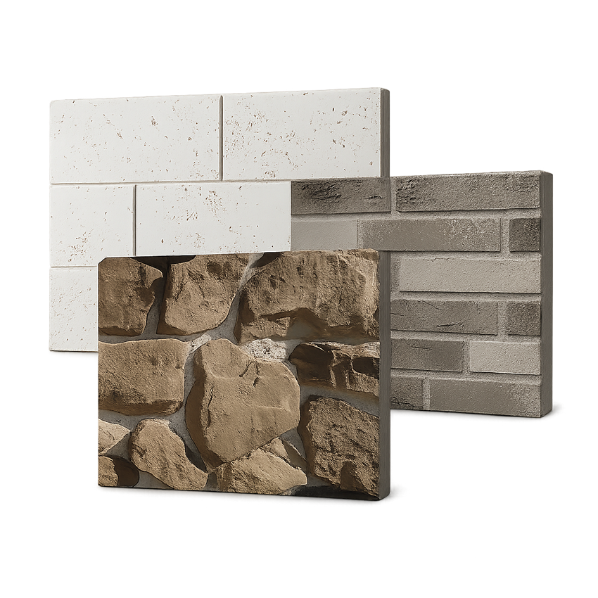 Искусственный и декоративный камень, кирпич