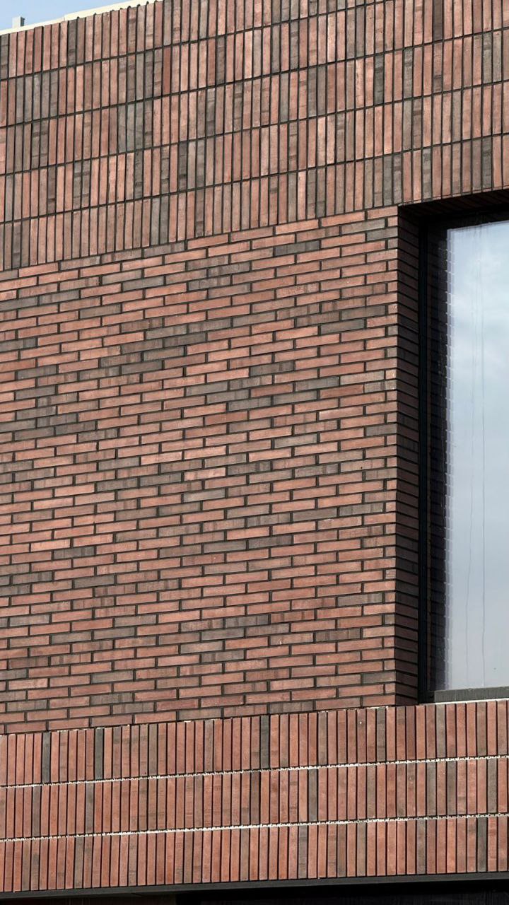 Фасадная ригельная плитка под клинкер Life Brick Лонг