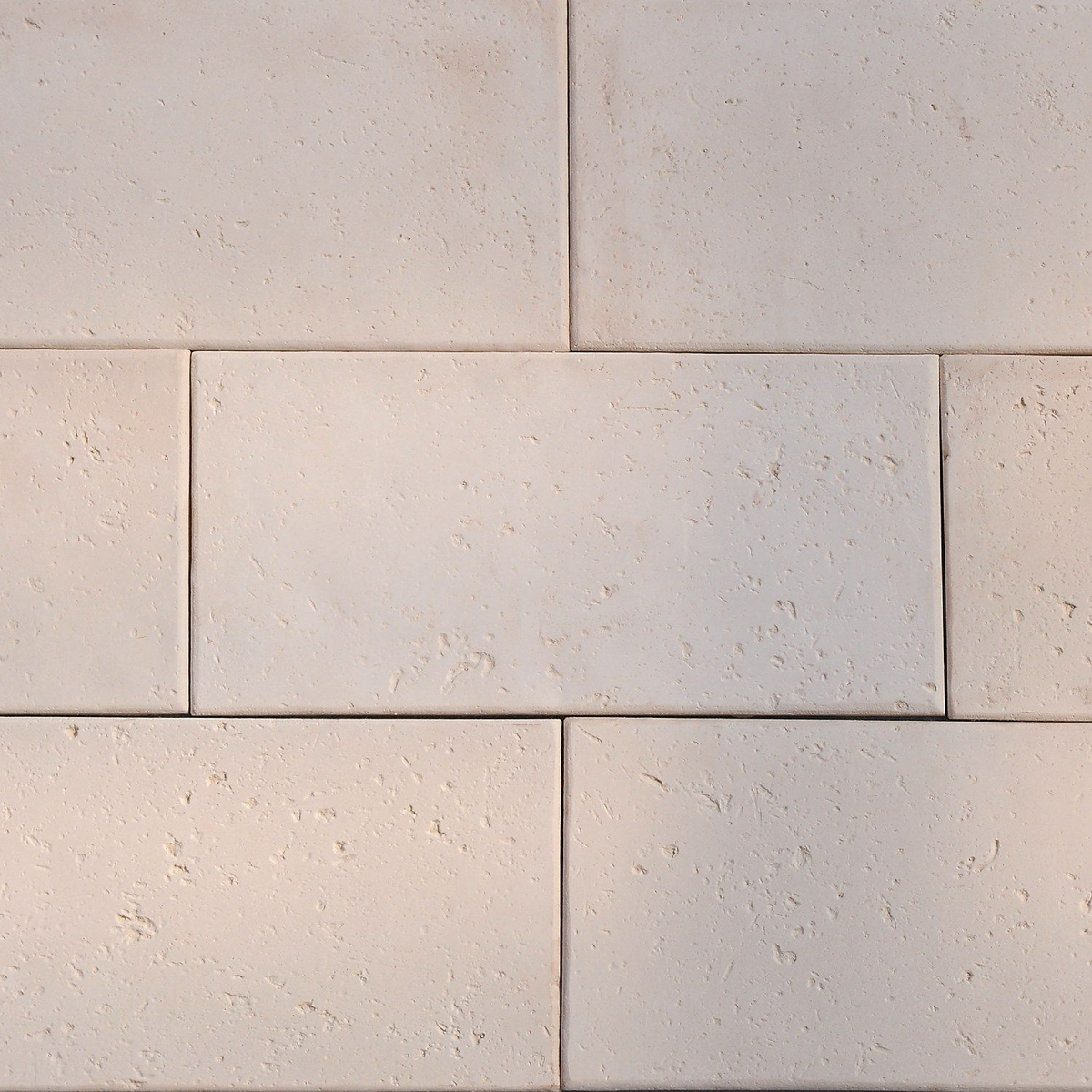 Травертин-1 Искусственный камень плитка для навесного вент фасада без расшивки шва  200X400X24 мм