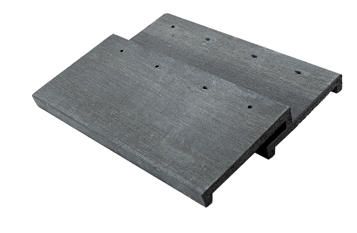 NORDIC 14 Schieferschwarz 365x250x30x14, ABC Клинкерная плитка для навесного вент Фасада и Кровли