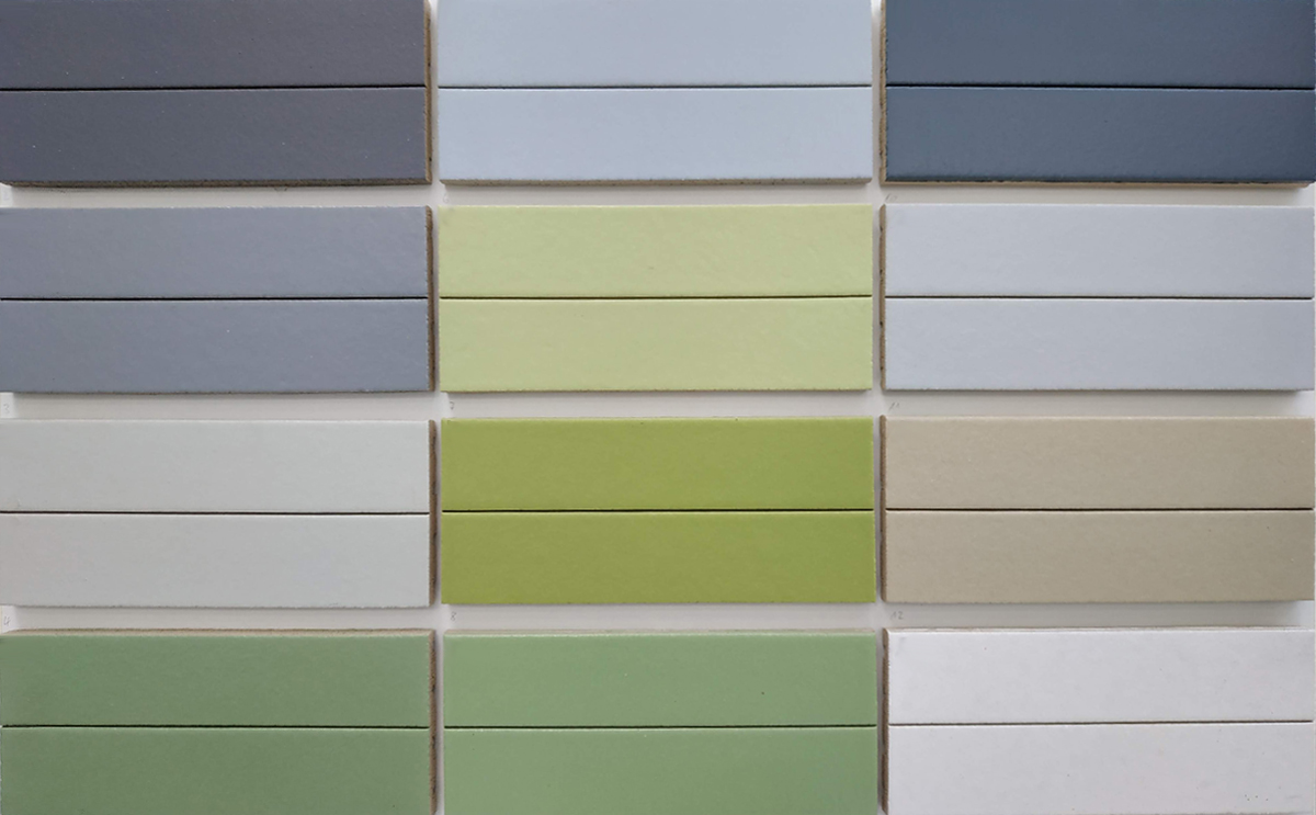 PRO-19-1 Глазурованная клинкерная фасадная плитка под кирпич ral 7015 240x71x10 мм