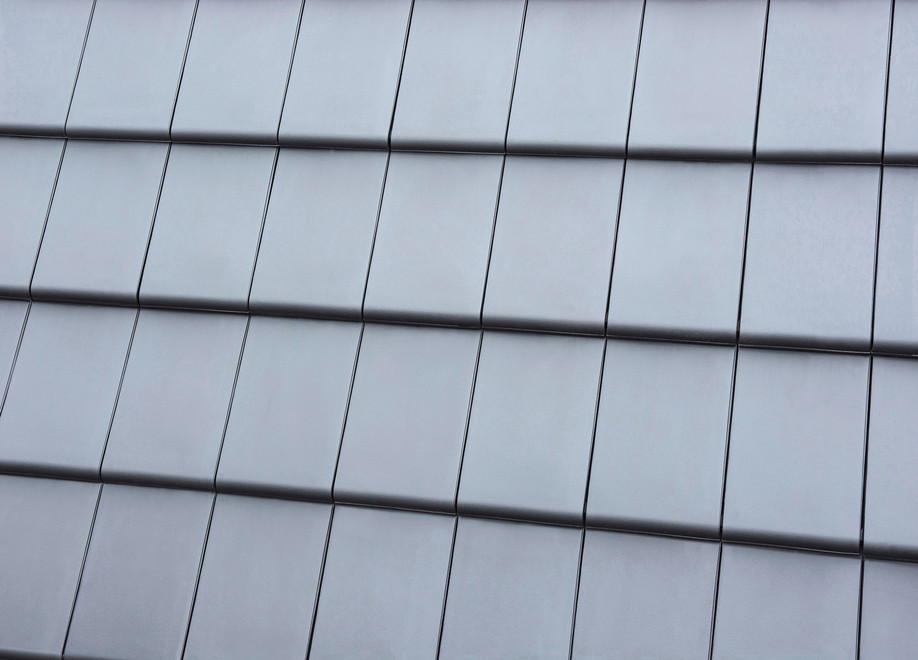 Керамическая черепица Roben Bergamo Grau, цвет серый матовый ангоб