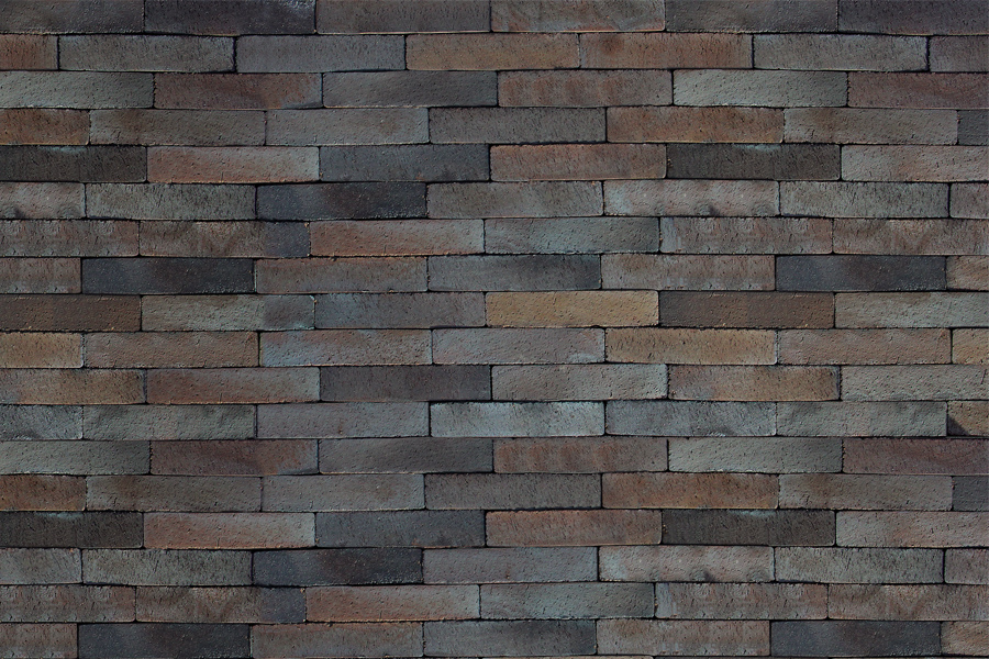 Тротуарная плитка / брусчатка Клинкерная ABC Gotland blau-braun Schmolz (Готланд блау-браун Счмолз) ригельный 292*71*52 мм