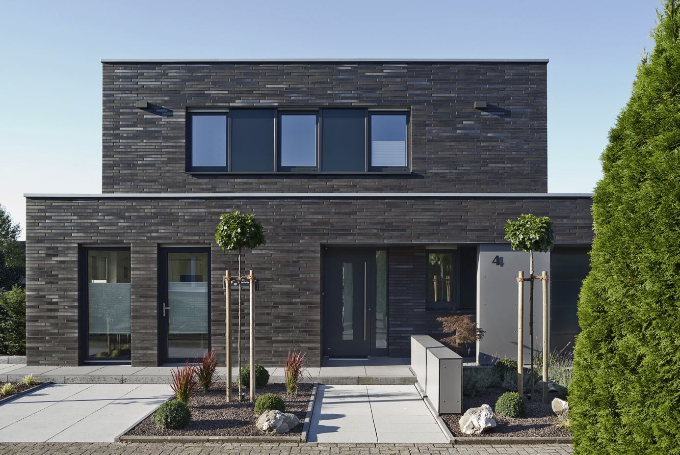 Кирпич облицовочный Клинкерный ABC 5954 Dresden schwarz-blau-bunt glat NF 240*115*71 мм