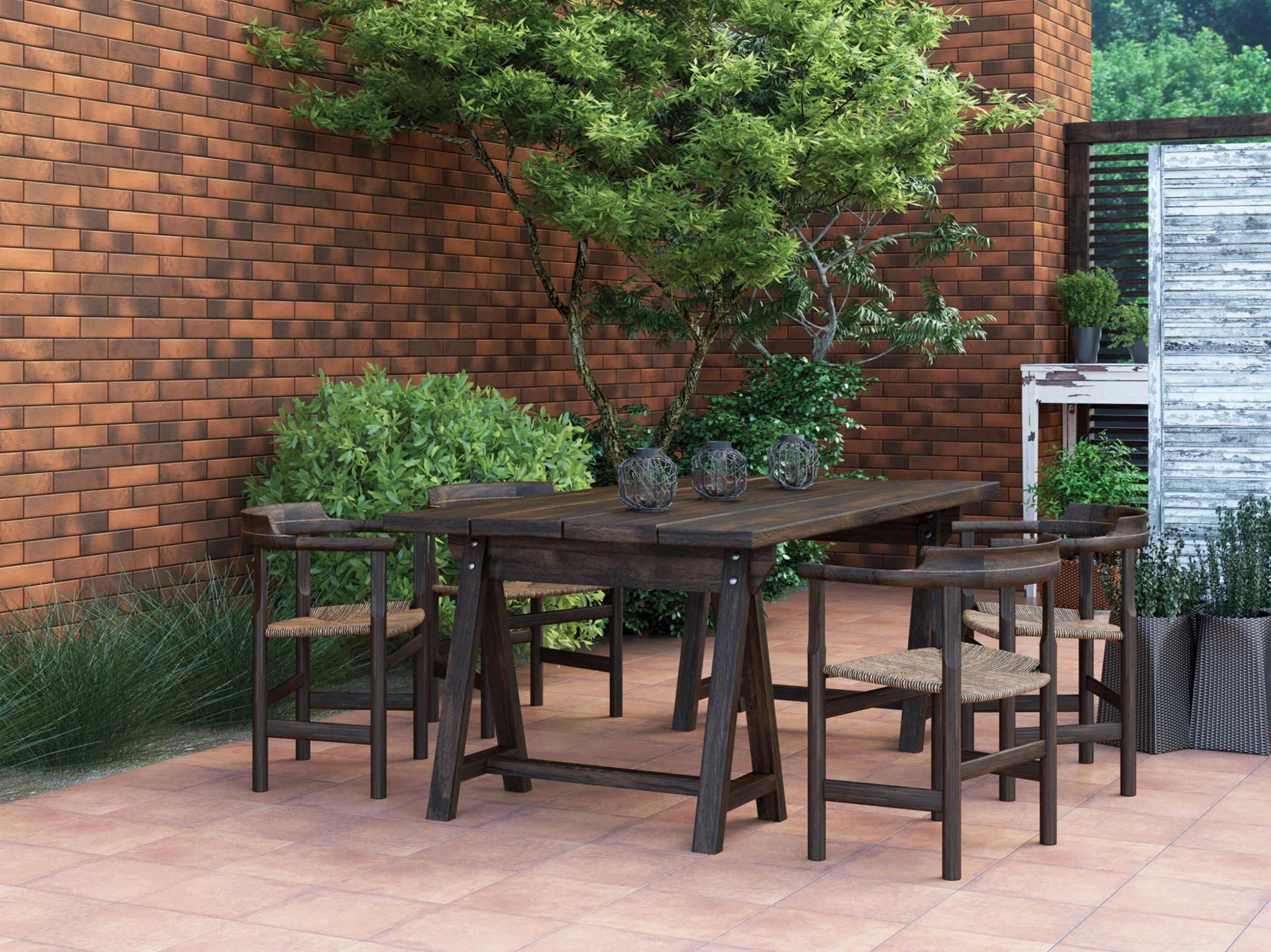 Фасадная и Интерьерная клинкерная плитка под кирпич Cerrad Elewacja Retro Brick chili 245*65*8 мм