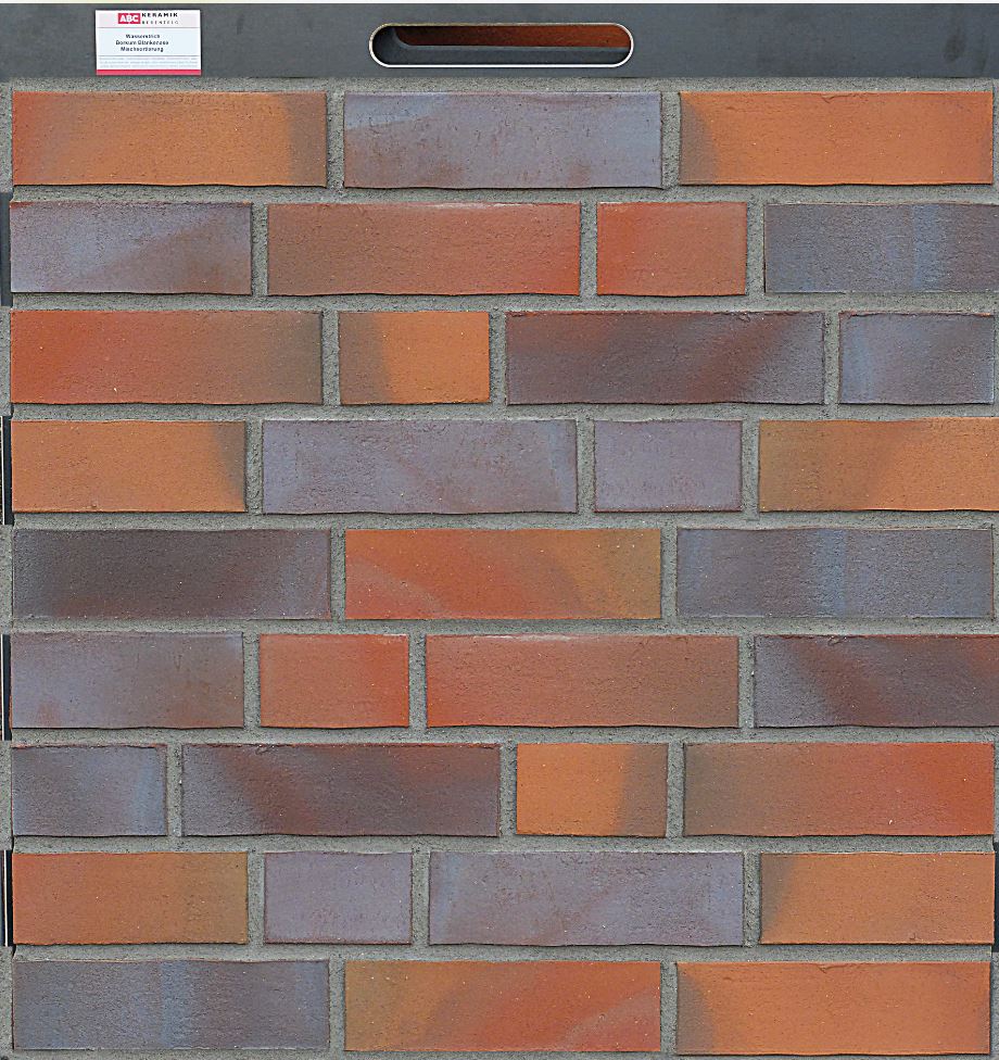 Ласточкин хвост Клинкерная фасадная плитка облицовочная ABC Borkum Blankenese 240*71*14 мм