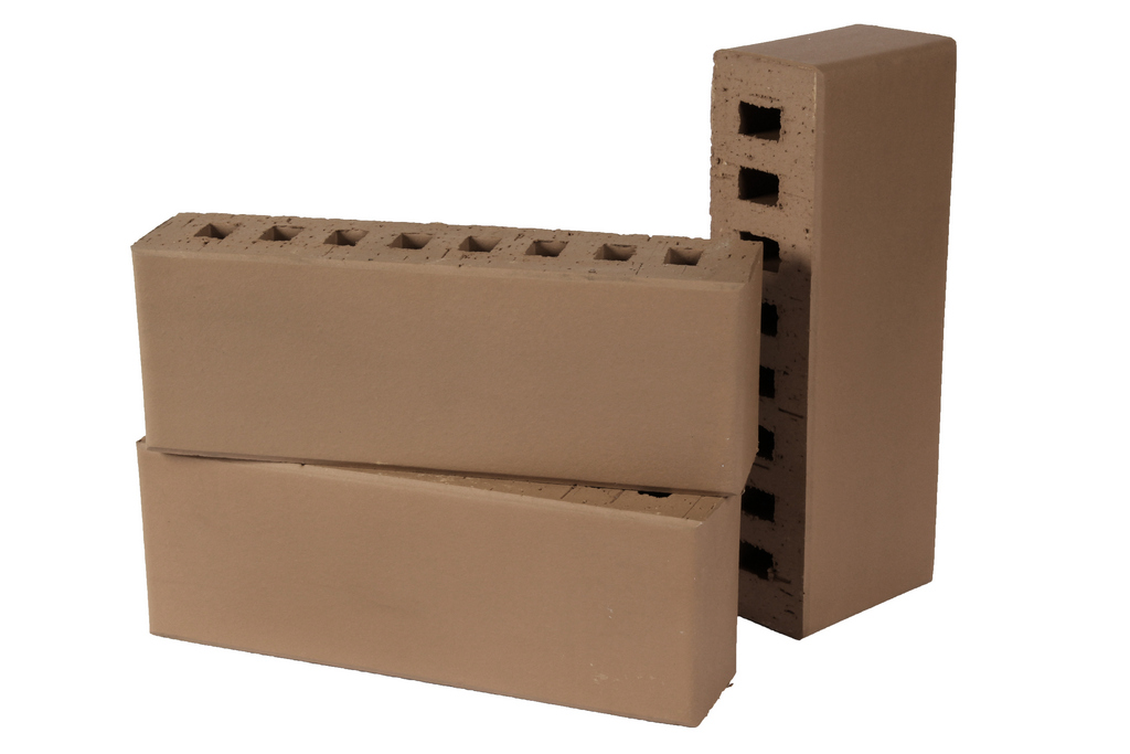 Кирпич клинкерный облицовочный коричневый, Lode BRUNIS гладкий, 250*60*88 мм