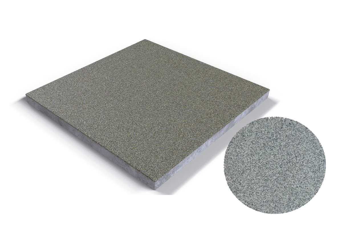 502 Плитка базовая противоскользящая уличная, серая 310*310*17 мм