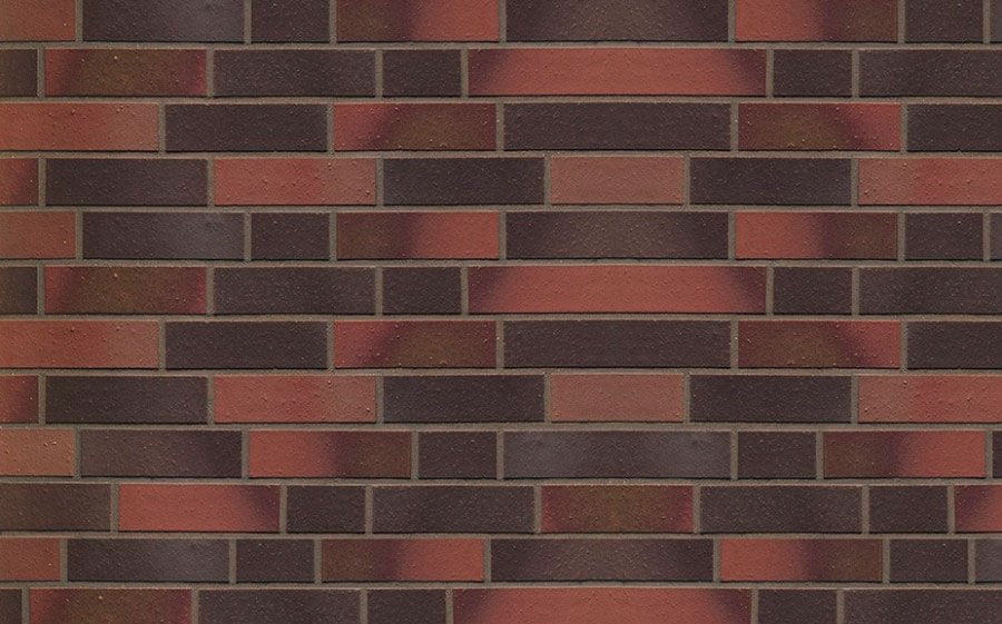 Ziegelriemchen Blankenese 240*71*10 мм, Клинкерная фасадная плитка облицовочная под кирпич ABCklinker