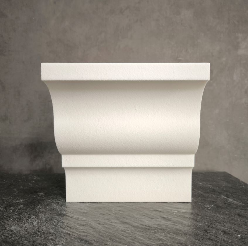 КАРНИЗ для Фасада и Интерьера - лепнина, декор из пенополистирола КВ-200/3 (КС-118) 200*130*2000 мм