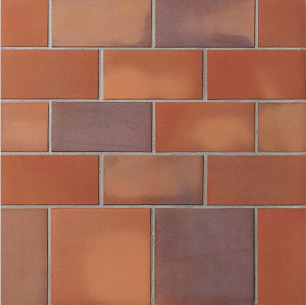 Клинкерная Плитка напольная противоскользящая Stroeher KERAPLATTE TERRA 316 patrician red flashed 240*115*10 мм