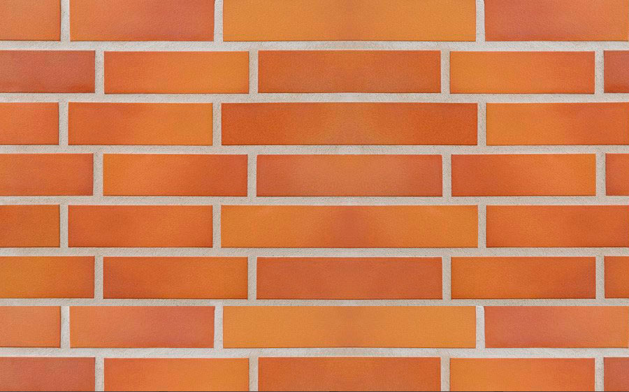 Клинкерная фасадная плитка облицовочная под кирпич Stroeher (Штроер) Keraprotect Chromatic E 305 puma гладкая NF11, 240*71*11 мм