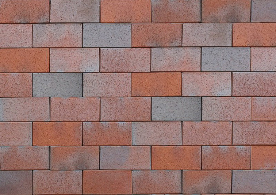 Тротуарная плитка / брусчатка Клинкерная ABC Opalblau-geflammt (Опалблау-гефламмт), 200*100*52 мм