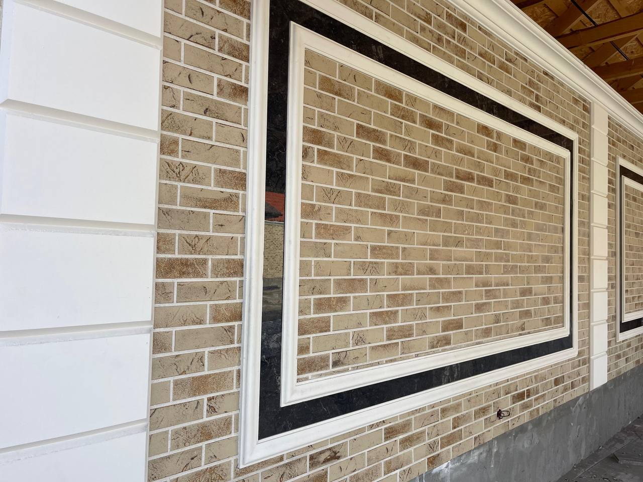 Фасадная Термопанель из пенополистирола ППС 60 мм, с клинкерной плиткой Austria Salzburg 240*71*8 мм