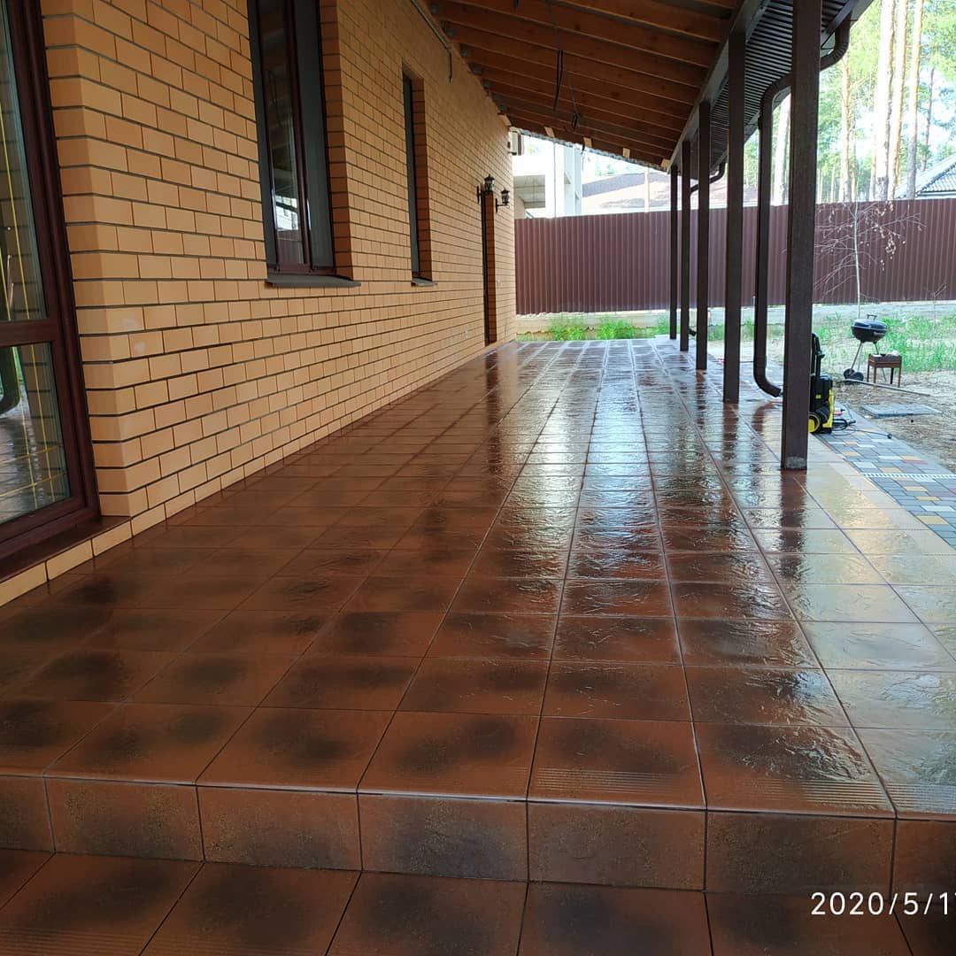 Semir Beige клинкерная ступень с насечками противоскользяща 300x300x11 мм