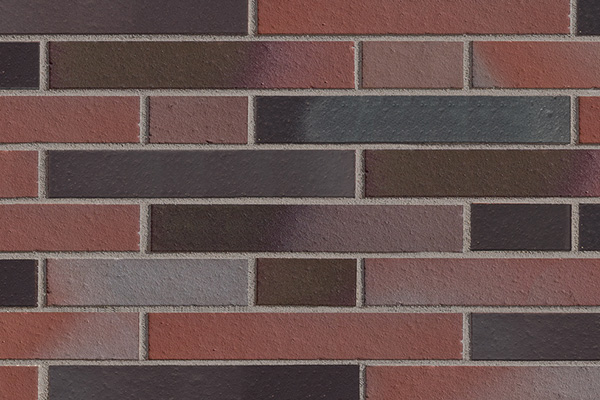 Клинкерная фасадная плитка облицовочная под кирпич ABC Backsteinriemchen Blankeneze 240*71*14 мм