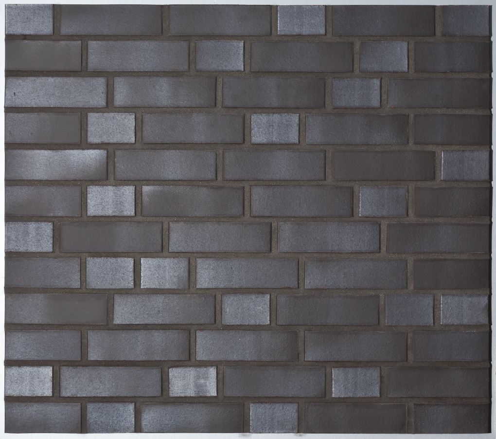 Кирпич облицовочный Клинкерный ABC 5854 Luna anthrazit-grau geflammt glatt 55NF 240*71*55 мм