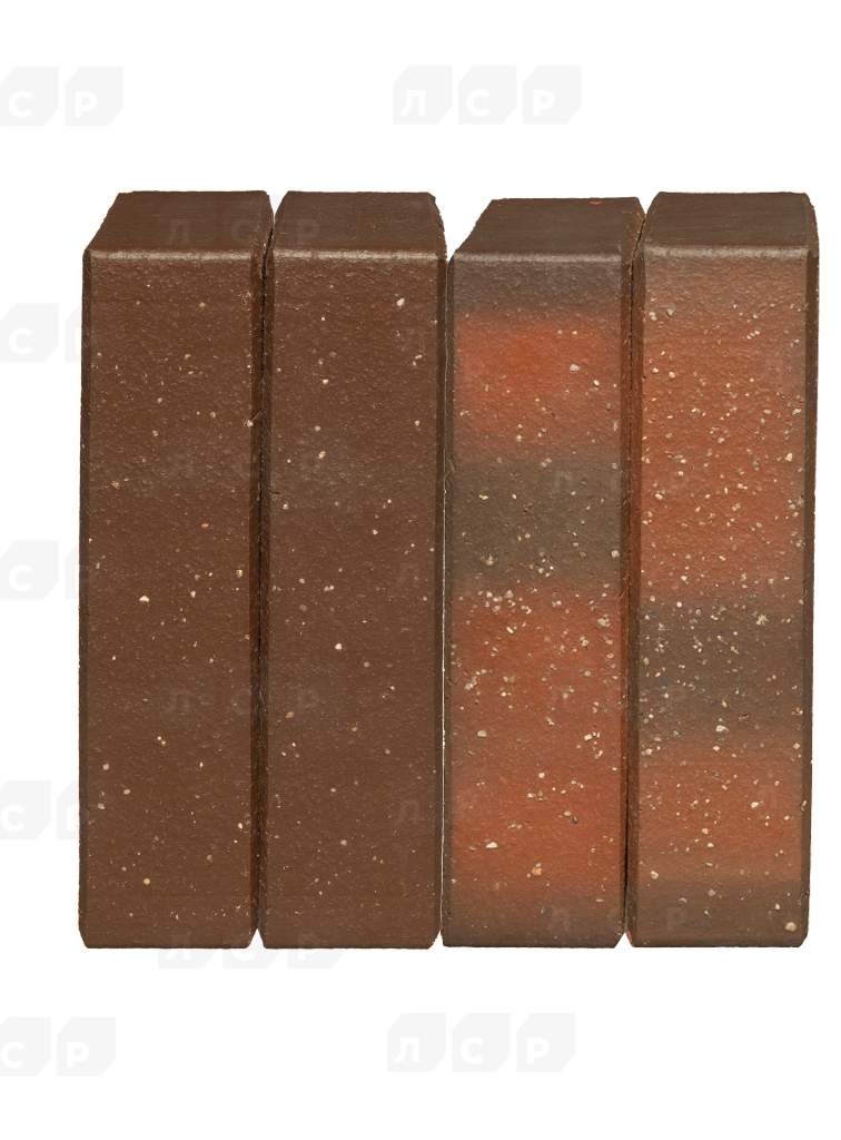 Тротуарная плитка / брусчатка Клинкерная ЛСР MIX-2 200*100*50 мм