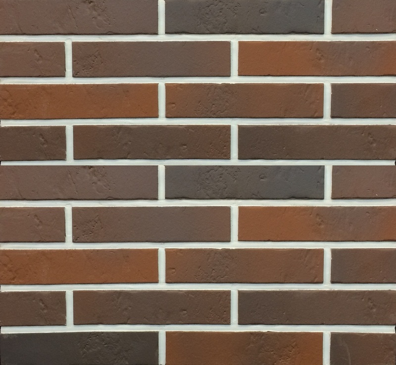 Фасадная Термопанель из пенополистирола ППС 60 мм с клинкерной плиткой Naturbrand Schieferstruktur 240*52*7 мм