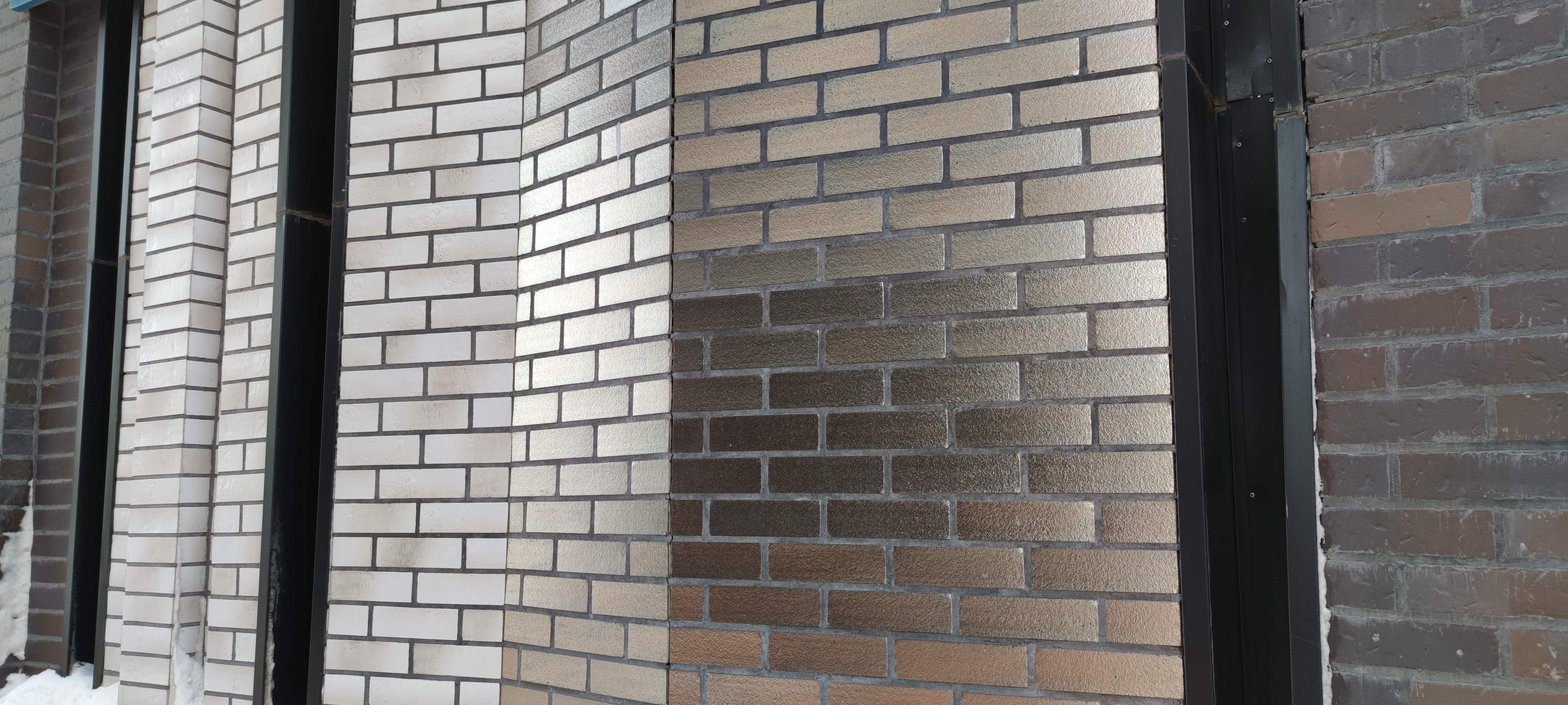 Золотая бронза 250х71х14 Клинкерная фасадная плитка облицовочная под кирпич для ВентФасада