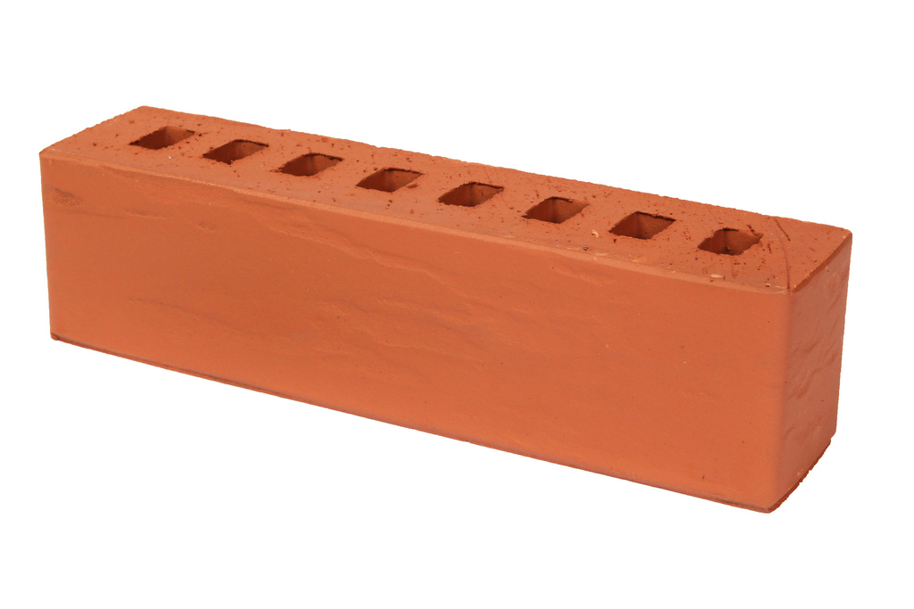 Кирпич клинкерный облицовочный красный, Lode VECAIS JANKA ретро, 250*60*65 мм