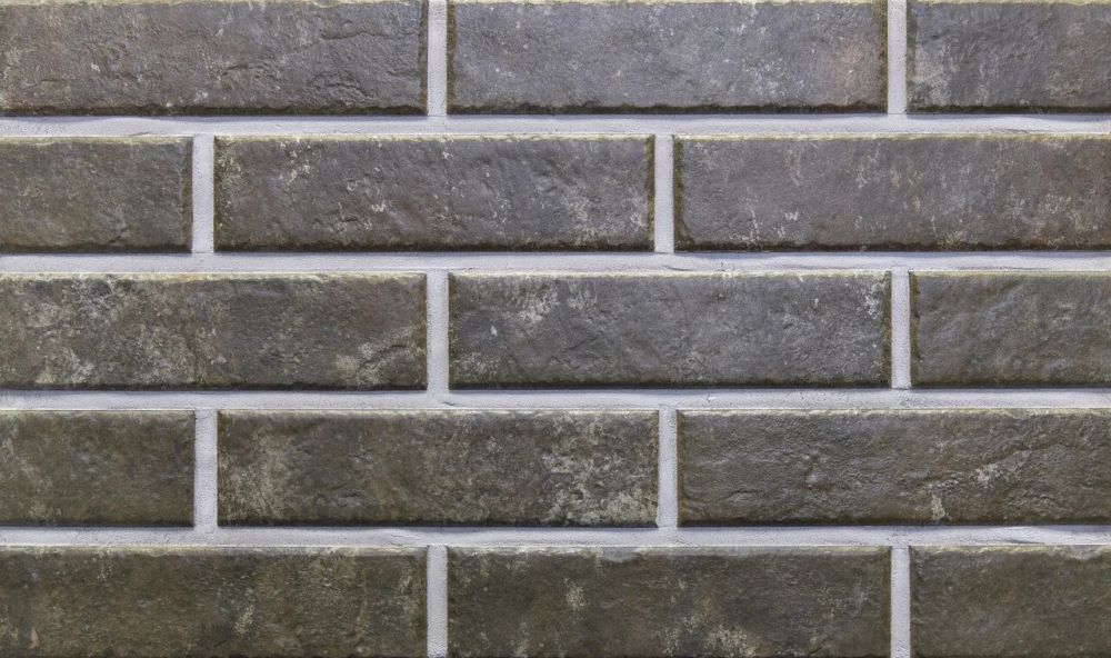 Ilario Braun 245X66х7,4 мм Клинкерная фасадная плитка под кирпич облицовочная серо-коричневая