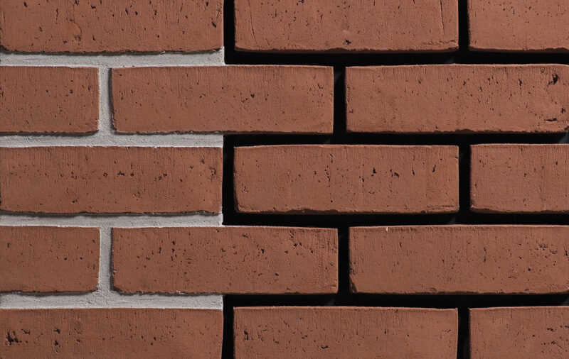 Rhodoniet DF 210х24х65 мм, Фасадная и Интерьерная Плитка ручной формовки под кирпич Engels baksteen