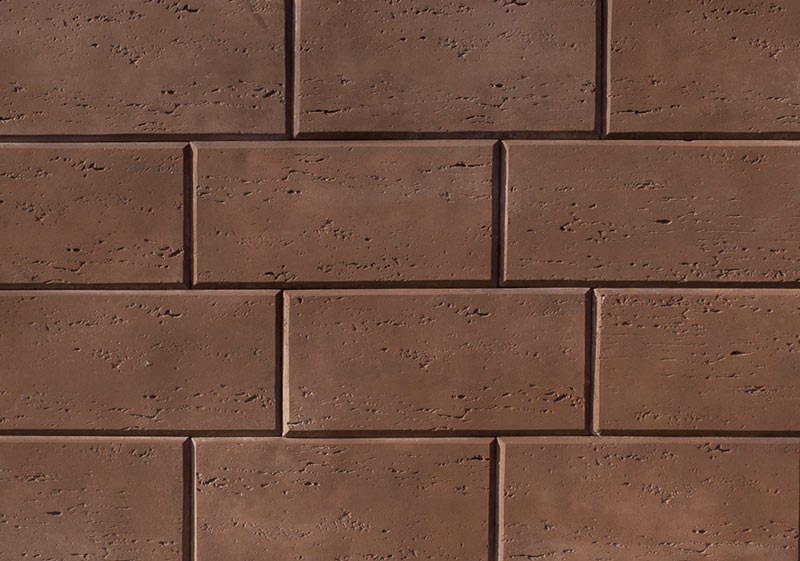 Фасадная облицовочная декоративная плитка травертин-вилла 07-06