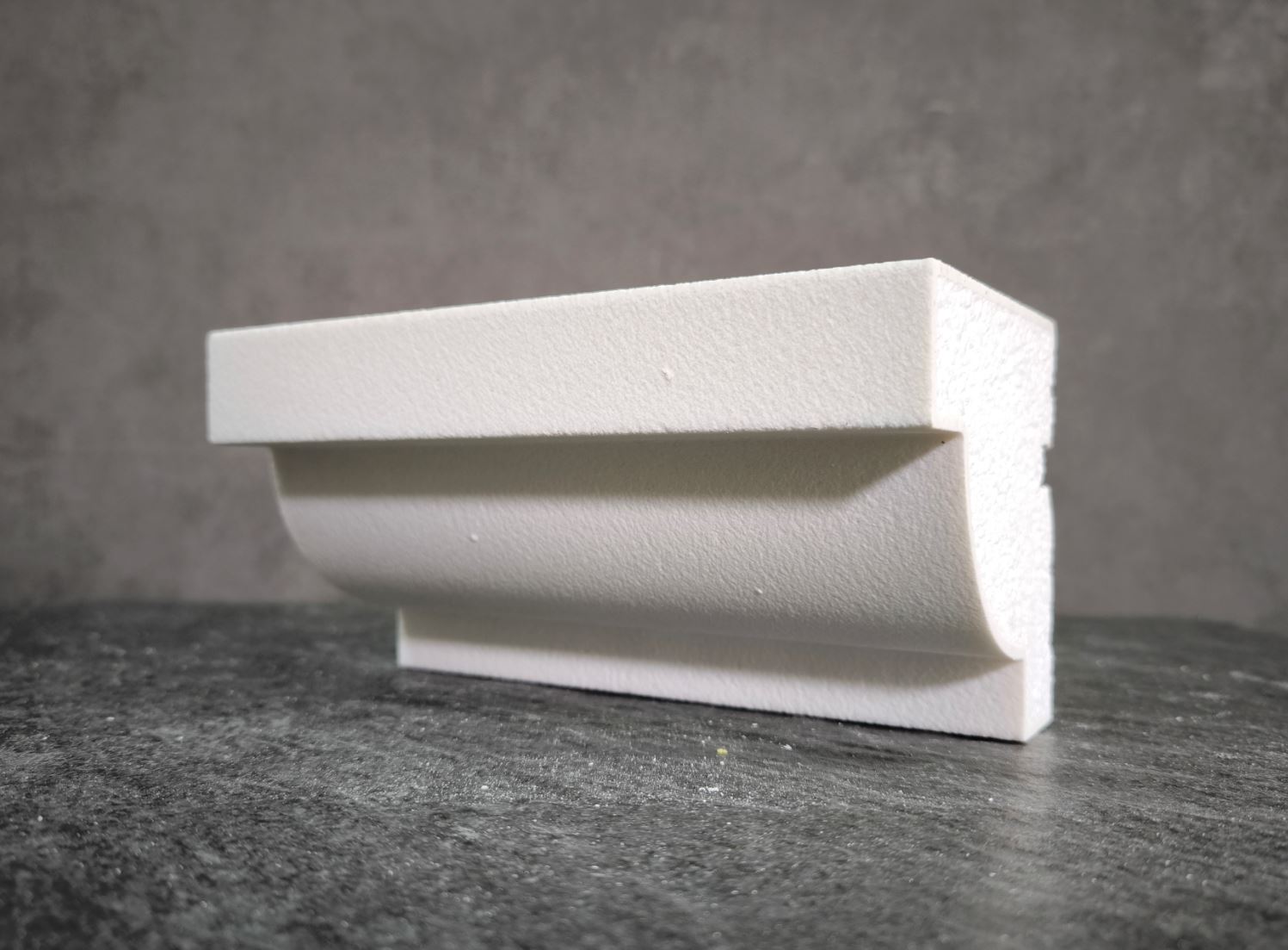 КАРНИЗ для Фасада и Интерьера - лепнина, декор из пенополистирола КВ-100/1 100*100*2000 мм