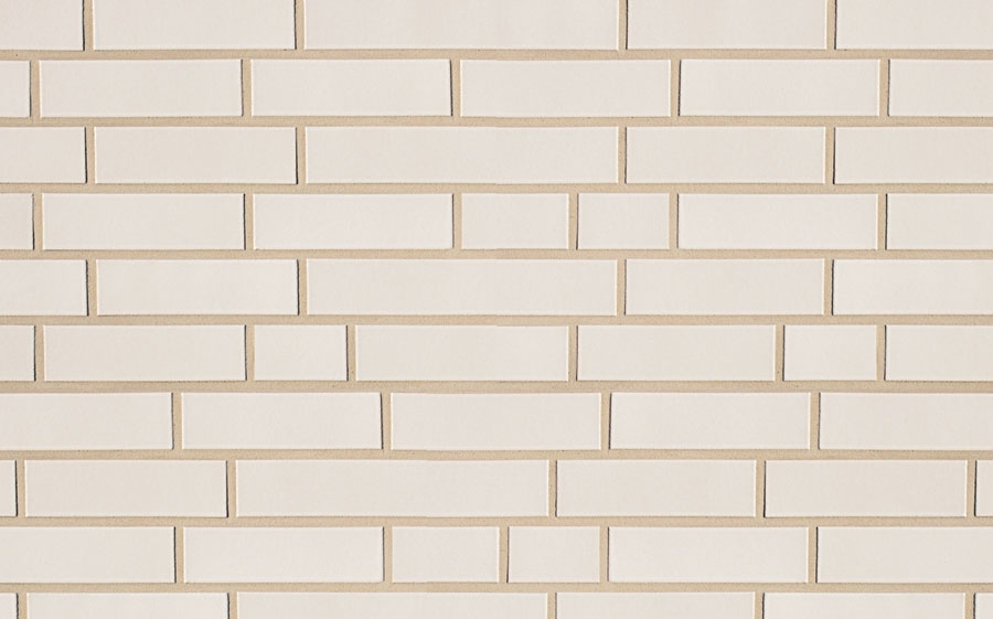 Фасадная Термопанель из Пенополиуретана ППУ 40 мм с Клинкерной Глазурованной плиткой Weiss 300, 240*71*10 мм