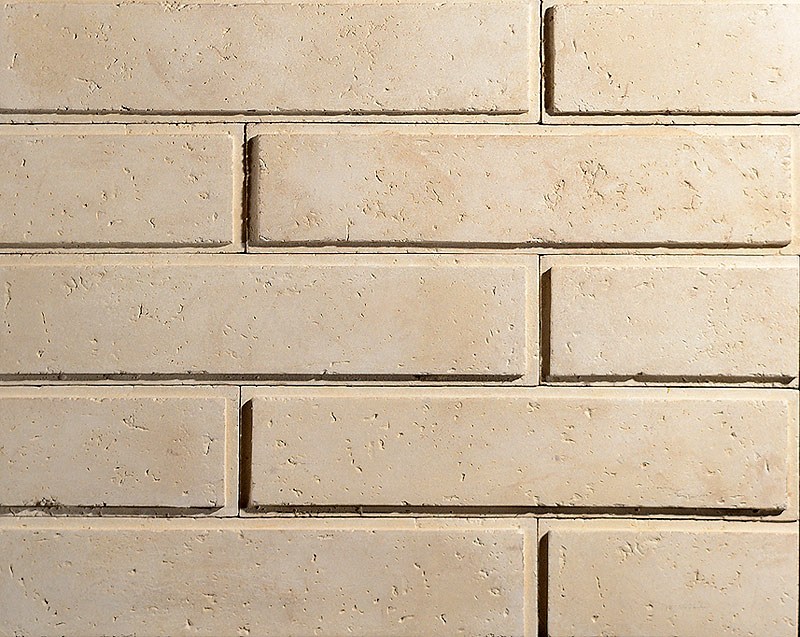 Фасадная облицовочная декоративная плитка травертин-2 11