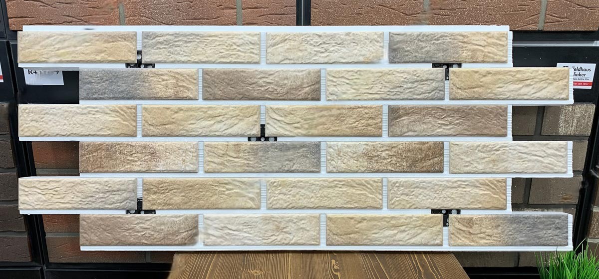 Loft Brick Masala фасадная термопанель из пенополистирола ППС 50 мм с клинкерной плиткой