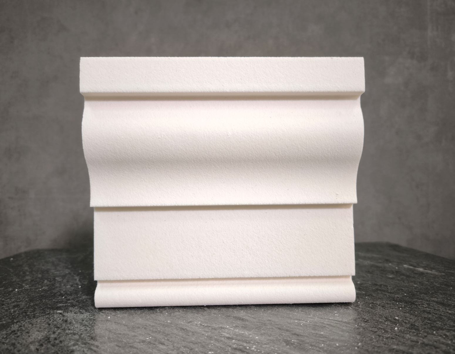 Молдинг для фасада - лепнина, декор из пенополистирола МВ-180/3 180*55*2000 мм