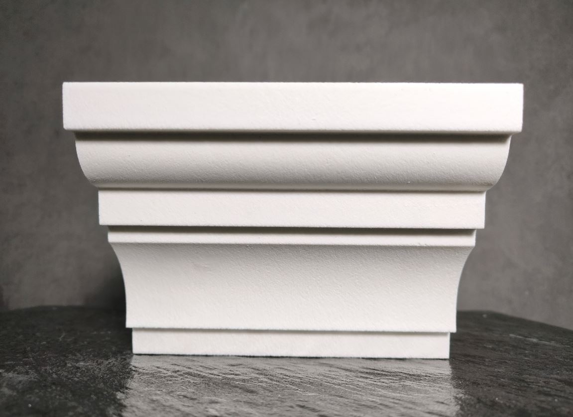 КАРНИЗ для Фасада и Интерьера - лепнина, декор из пенополистирола КВ-150/2 (КС-114) 150*90*2000 мм