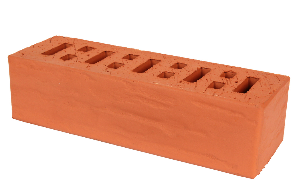 Кирпич клинкерный облицовочный красный, Lode VECAIS JANKA ретро, 250*85*65 мм