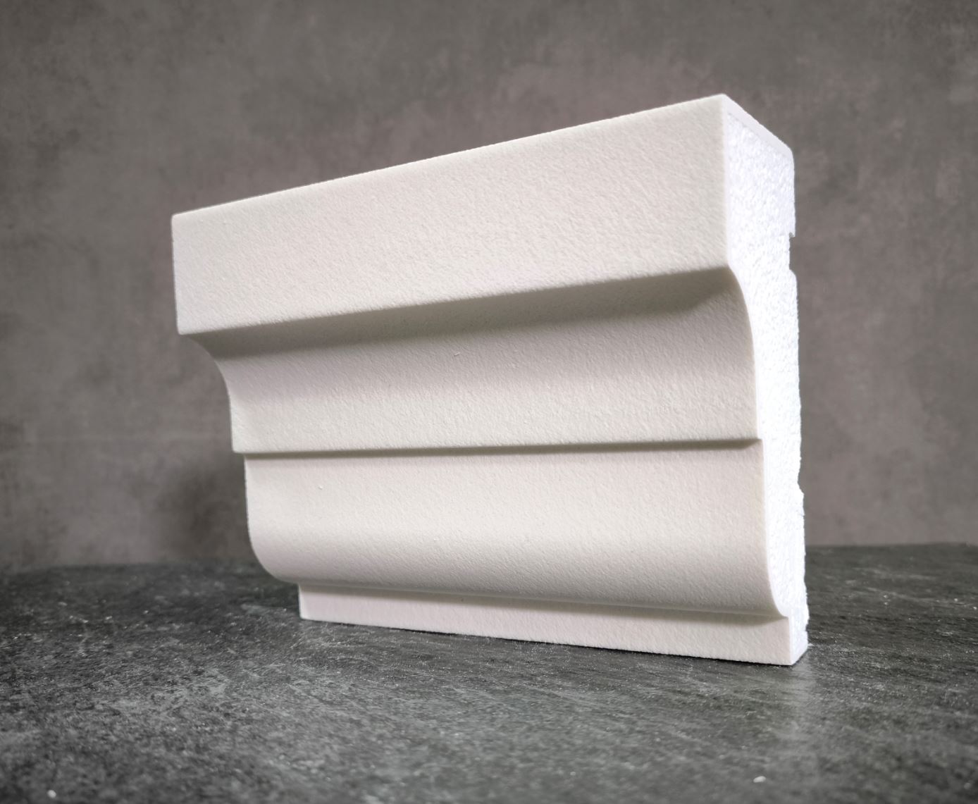 ПОДОКОННИК для Фасада и Интерьера - лепнина, декор из пенополистирола ПВ-160/2 160*80*2000 мм