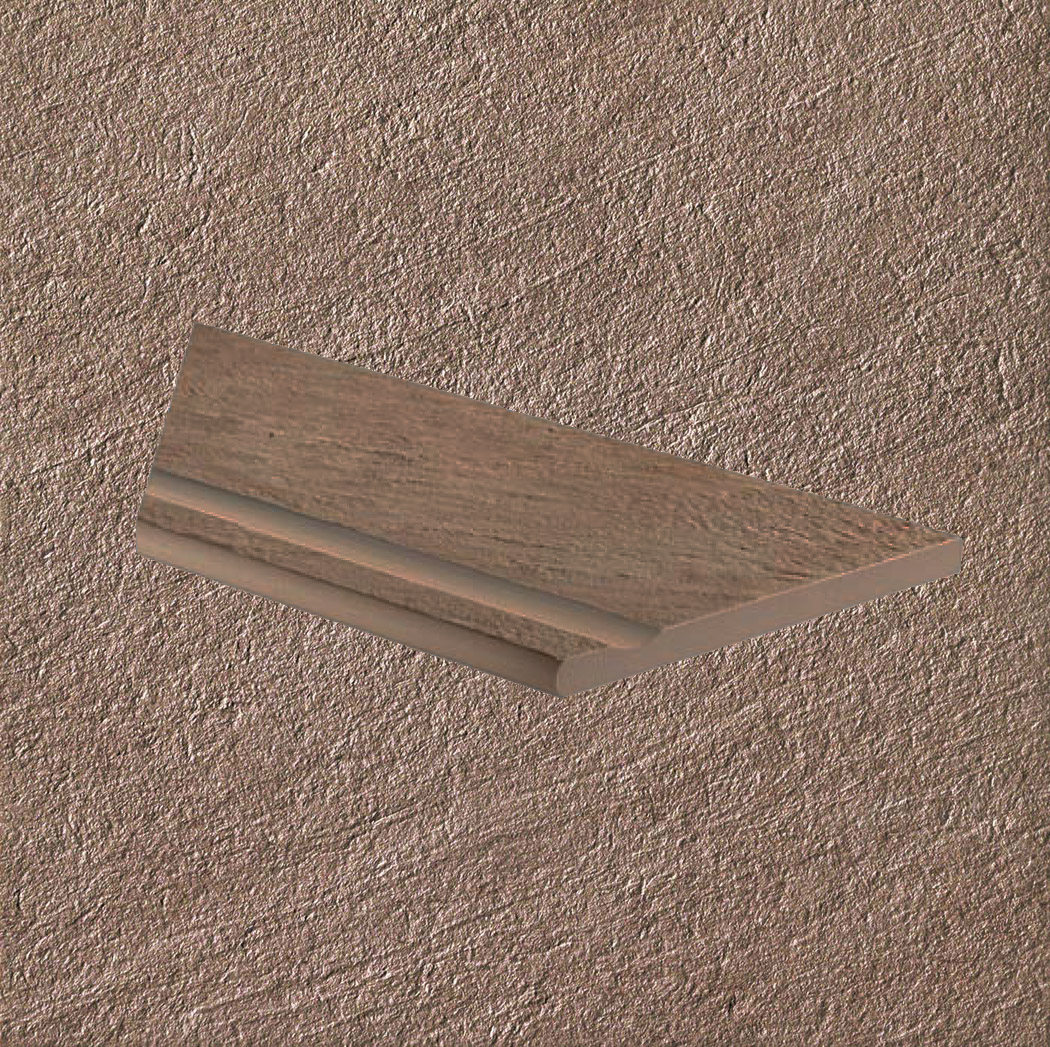 Тротуарная плитка Бежевая Lastra. Спец. Элемент- Бортик Угловой Бассейн Лс 30x60 Клиф Беж \ Cliff Beige Bordo Piscina Angolo Sx 300х600х20мм