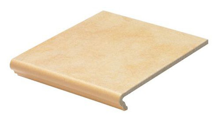 Клинкерная ступень флорентинер противоскользящая плитка EURAMIC CAVAR 541 facello 340*294*10 мм