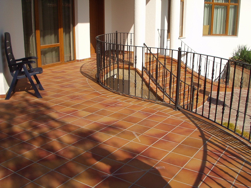 Плитка напольная противоскользящая Клинкерная Stroeher KERAPLATTE TERRA 307 wheat 240*115*10 мм