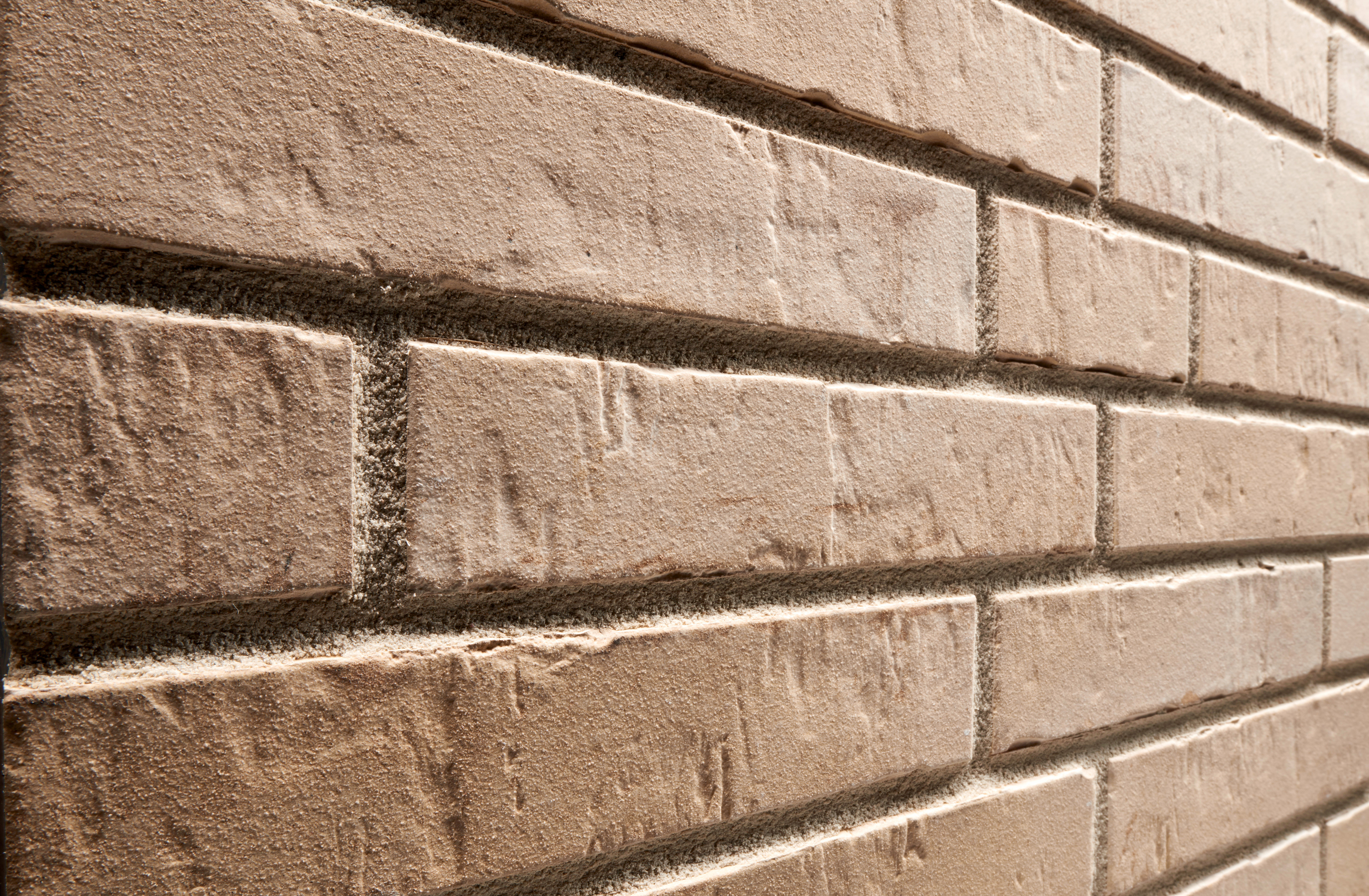 Клинкерная фасадная плитка облицовочная под кирпич Stroeher (Штроер) Kontur EG 470 beige engobiert рельефная, 240*52*12 мм