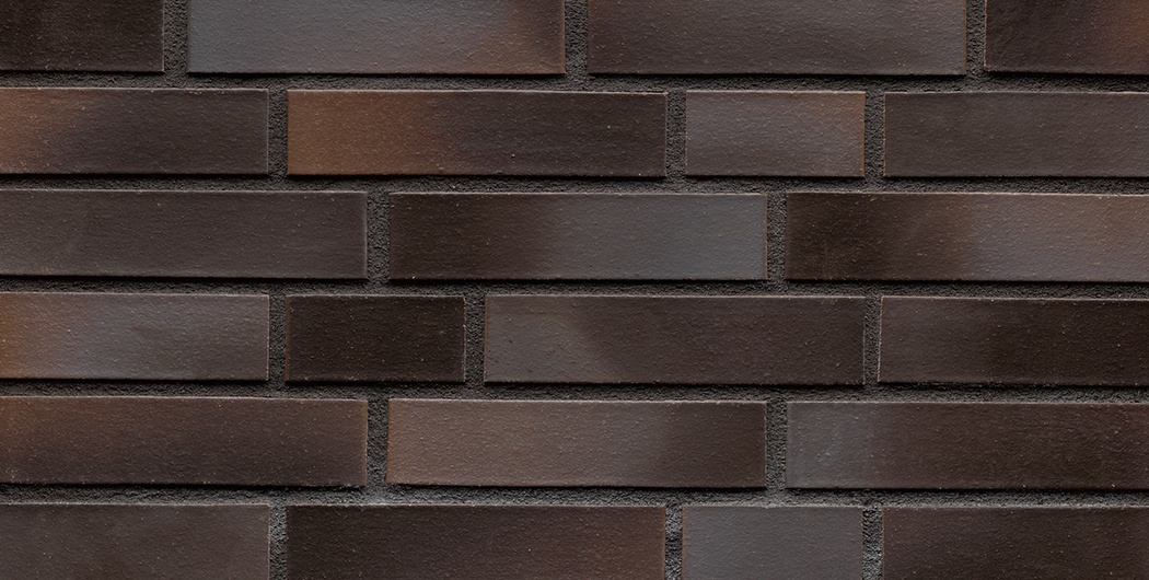 Кирпич облицовочный Клинкерный ABC 55254 Trier anthrazit-braun-bunt geflammt glatt NF 240*115*71 мм