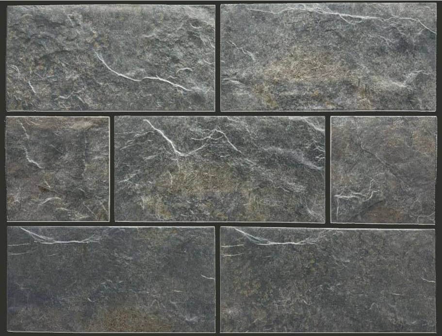 Облицовочная плитка Terra TERRABIG Anthracite крупный формат под камень — архитектурная серия для фасада и интерьера