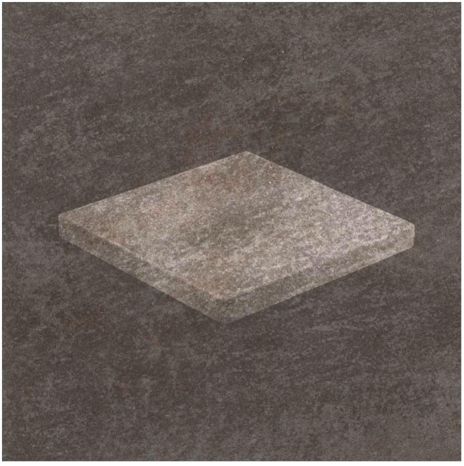 Клинкерная Ступень лофт Угловая противоскользящая плитка Stroeher KERAPLATTE ASAR 645 giru 340*340*35*11 мм