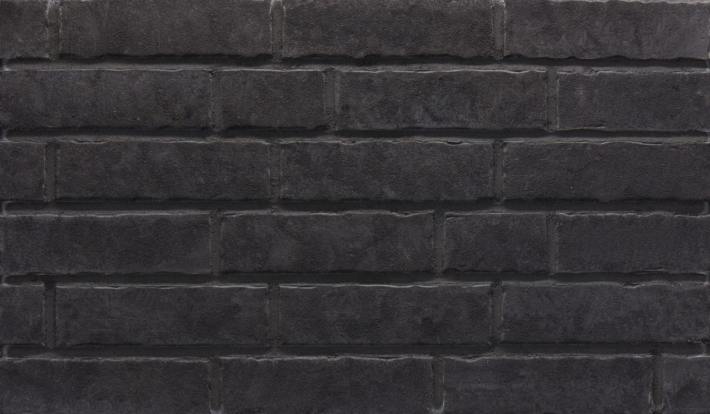 Клинкерная фасадная плитка облицовочная под кирпич Stroeher (Штроер) Zeitlos 360 onyxstaub рельефная NF14, 240*71*14 мм